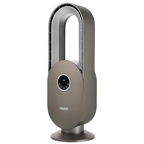 Princess - Bladlös solfjäder, Grå