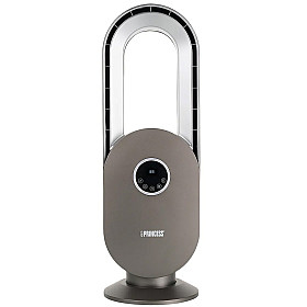 Kalluftsfläkt Princess - Bladlös solfjäder, Grå