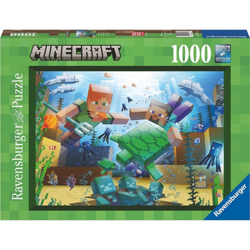 Ravensburger - Minecraft Mosaic pussel 1000 bitar