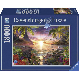 Ravensburger - Pussel Paradise Sunset 18000 Bitar