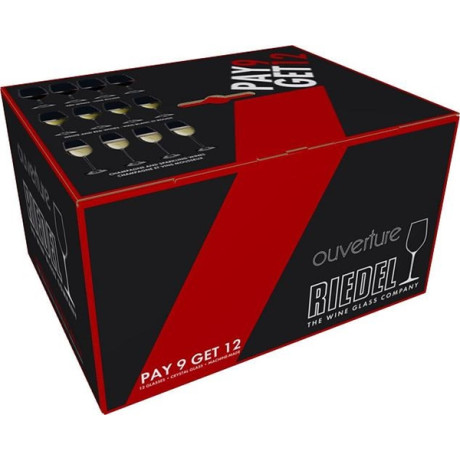 Riedel - Ouverture vinglasuppsättning 12 st Riedel - Ouverture vinglasuppsättning 12 st