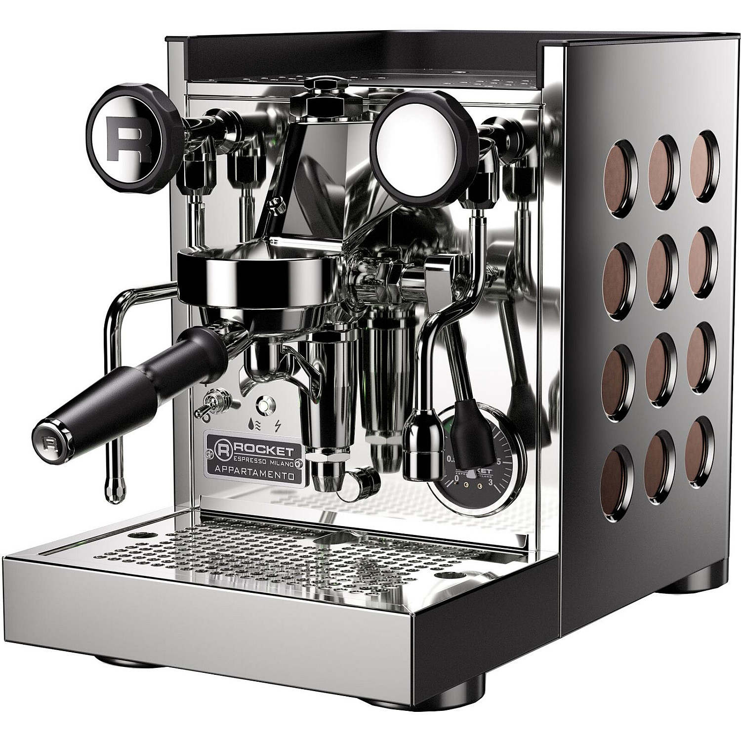 Rocket espresso espressomaskin appartamento tca espressokaffemaskin, kopper
