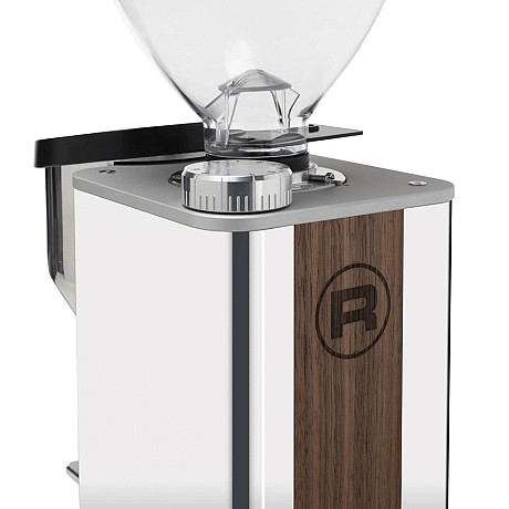 Rocket Espresso - Giannino Kaffekvarn, Chrome/Wood
