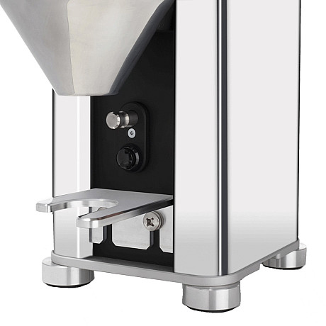 Rocket Espresso - Giannino Kaffekvarn, Chrome/Wood