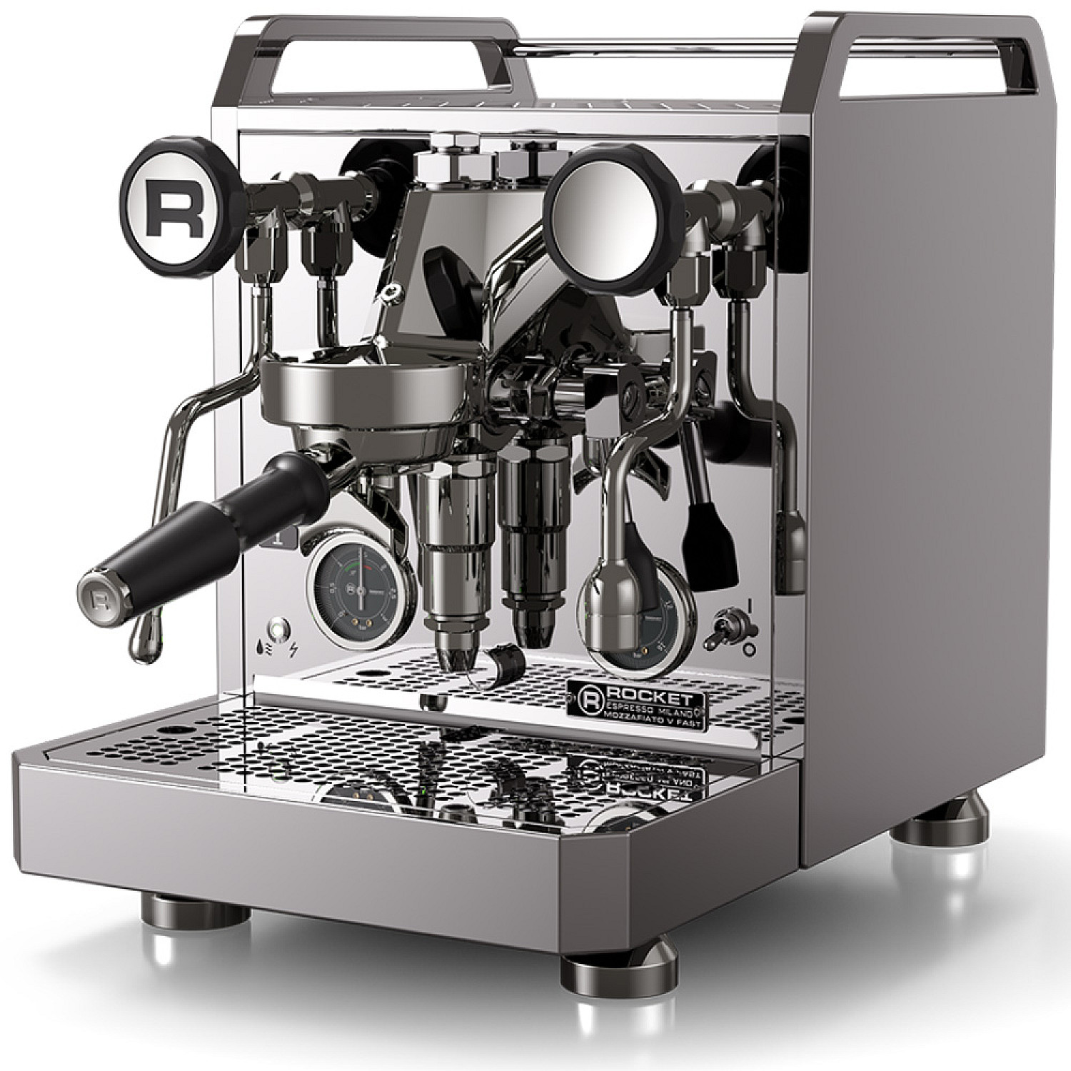 Rocket espresso espressomaskin mozzafiato v fast espressokaffemaskin