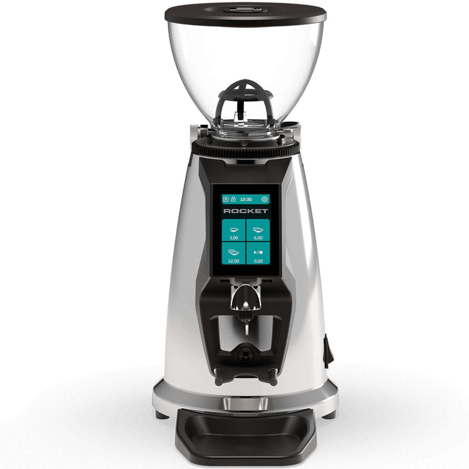 Rocket espresso kaffekvarn spluga kaffekvarn chrome