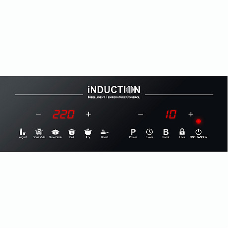 Rommelsbacher - CTS 2000/IN - Svart, 6 program med Temperatursensor