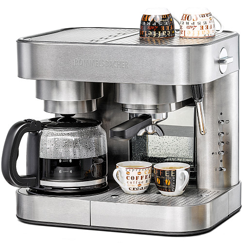 Rommelsbacher kaffebryggare eks 3010 - rostfritt