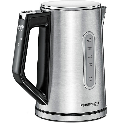 Rommelsbacher vattenkokare wk 3000 - rostfri, temperaturkontroll