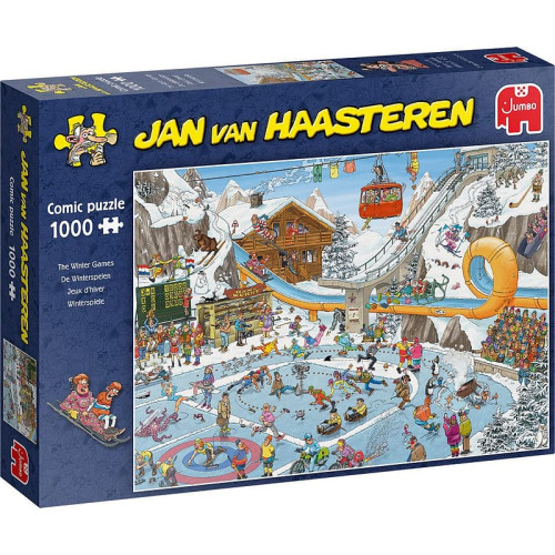 Royal Jumbo Bv - Jan van Haasterens vintersportpussel 1000 bitar