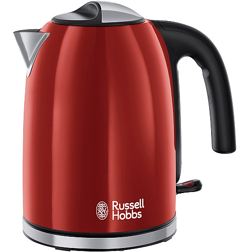 Russell hobbs vattenkokare röd - colours plus snabbkokning och hällpip