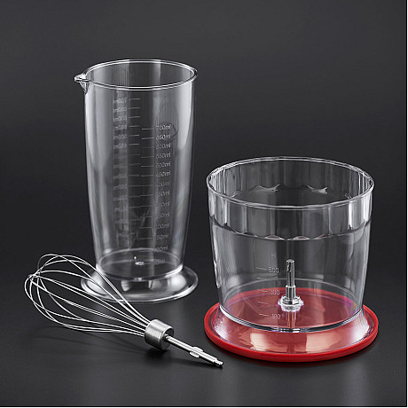 Russell Hobbs - Röd - Multifunktion med Pulsblad & hackskål