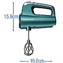 Russell Hobbs - 23858026002 - Grön, Fem hastigheter + turbo Russell Hobbs - 23858026002 - Grön, Fem hastigheter + turbo