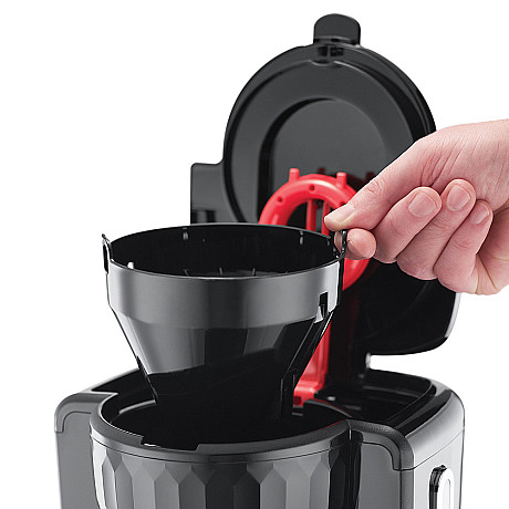 Russell Hobs - Kaffebryggare + Brödrost - Svart