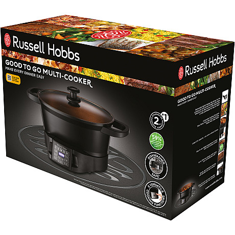 Russell Hobbs - Svart - 8 funktioner, 6.5L med kontrollpanel