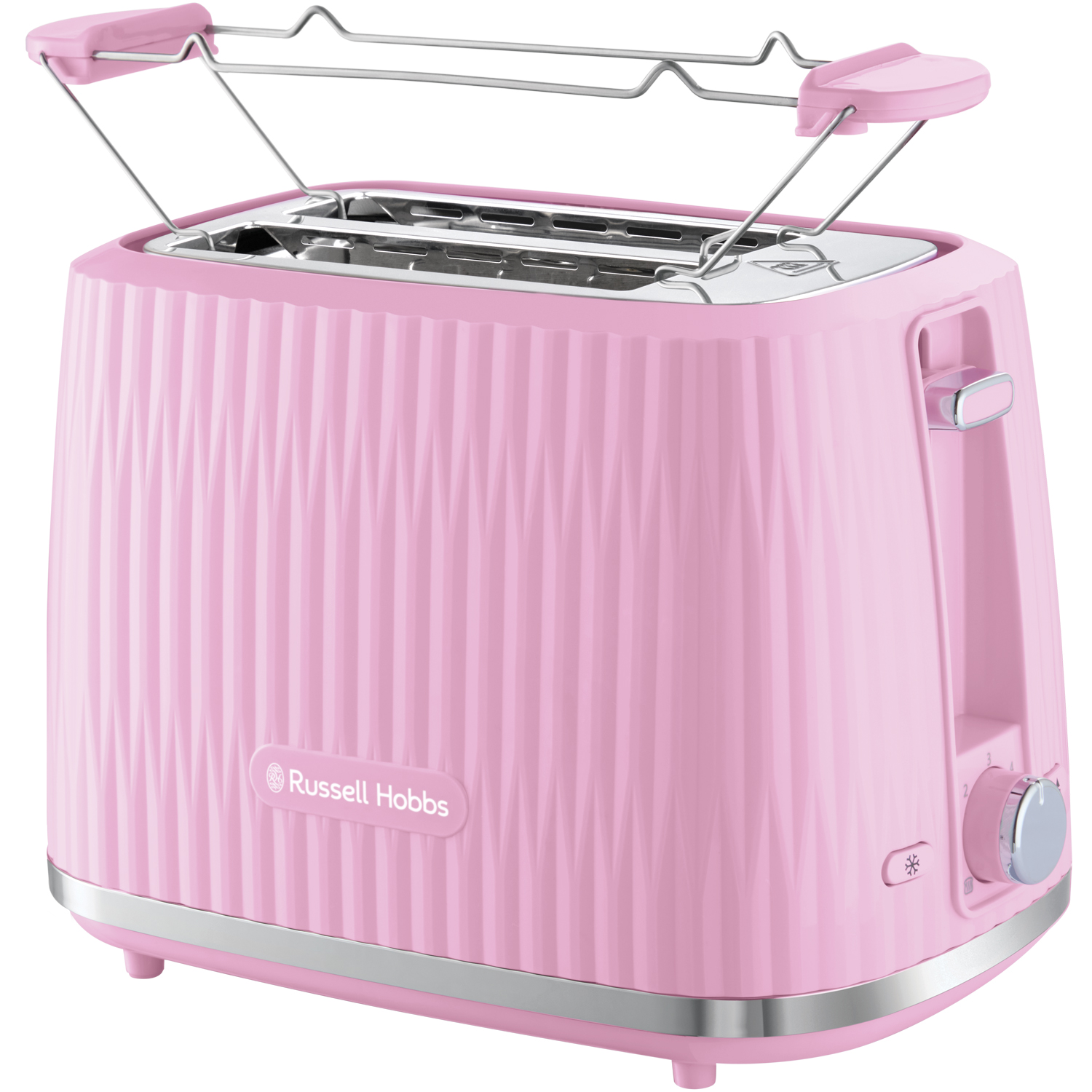 Russell hobbs br&ouml;drost rosa - tv&aring; fack med rostning 1-6 och smulbricka