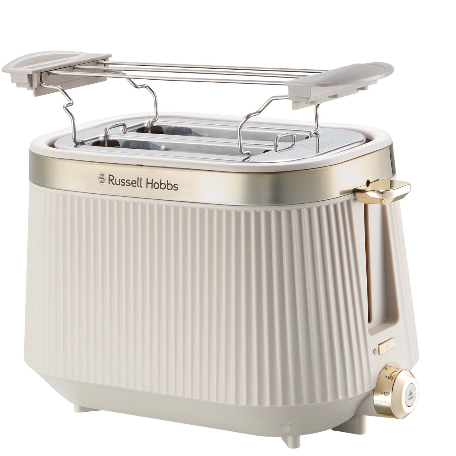 Russell hobbs br&ouml;drost creme - h&ouml;glyft med frystfunktion och v&auml;rmehylla
