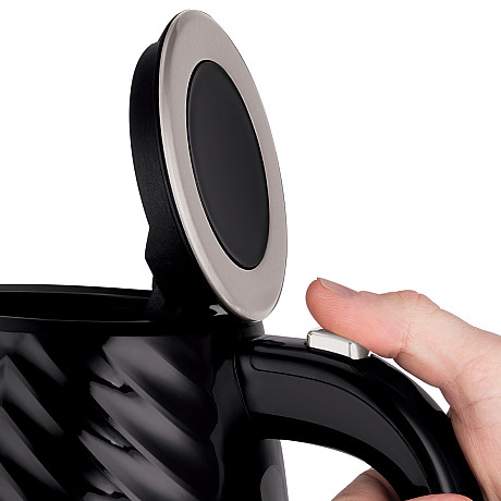 Russell Hobbs - Svart - Groove design 1,7 L och LED-belysning