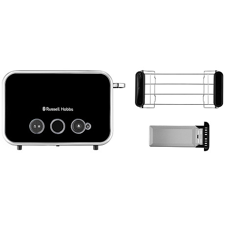 Russell Hobbs - Rostfri - två fack med upptining och smulbricka