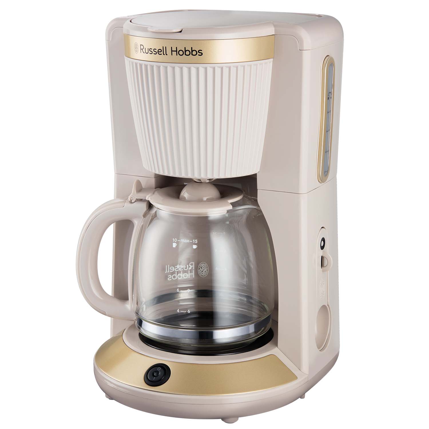 Russell hobbs kaffebryggare bront&euml; - stenf&auml;rgad, kapacitet 1,25l