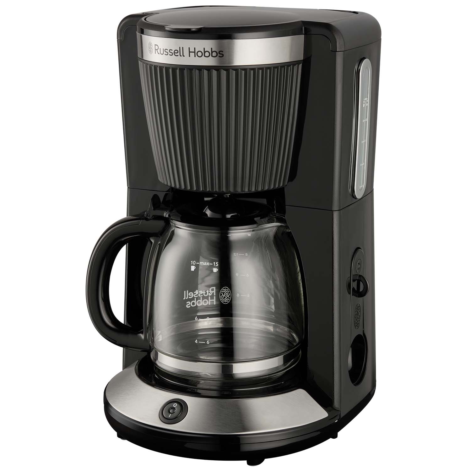 Russell hobbs kaffebryggare bront&euml; - svart, kapacitet 1,25l