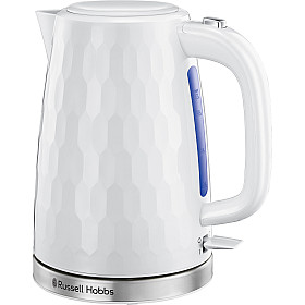 Vattenkokare Russell Hobbs - 23863016002 - Vit, Honeycomb