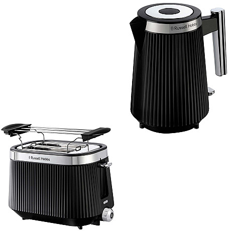 Russell Hobs - Brödrost + Vattenkokare - Svart