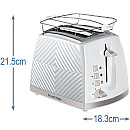 Russell Hobs - Vattenkokare + Brödrost - Vit Russell Hobs - Vattenkokare + Brödrost - Vit