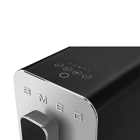 Smeg - Coffee Master Collection - Mattsvart med 50's Style