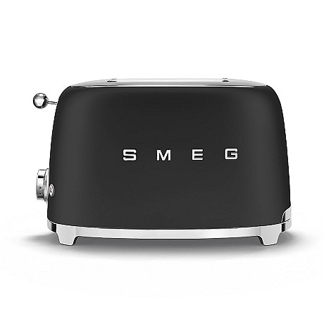 Smeg - Espresso Excellence - Mattsvart med 50's Style