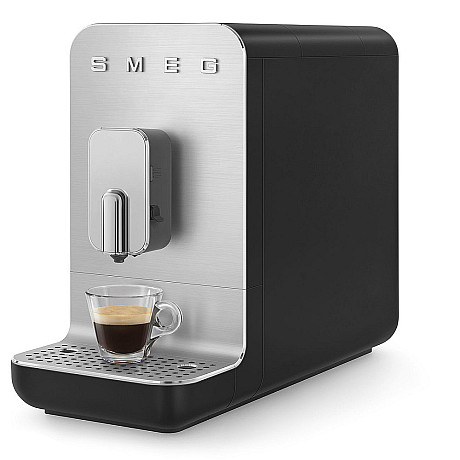 Smeg - Barista Premium Paketet - Mattsvart med 50's Style