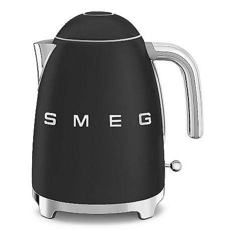 Smeg - Espresso, Toast & Te - Mattsvart med 50's Style
