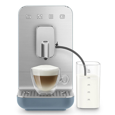 Smeg - Barista Premium Paketet - Storm Blue med 50's Style