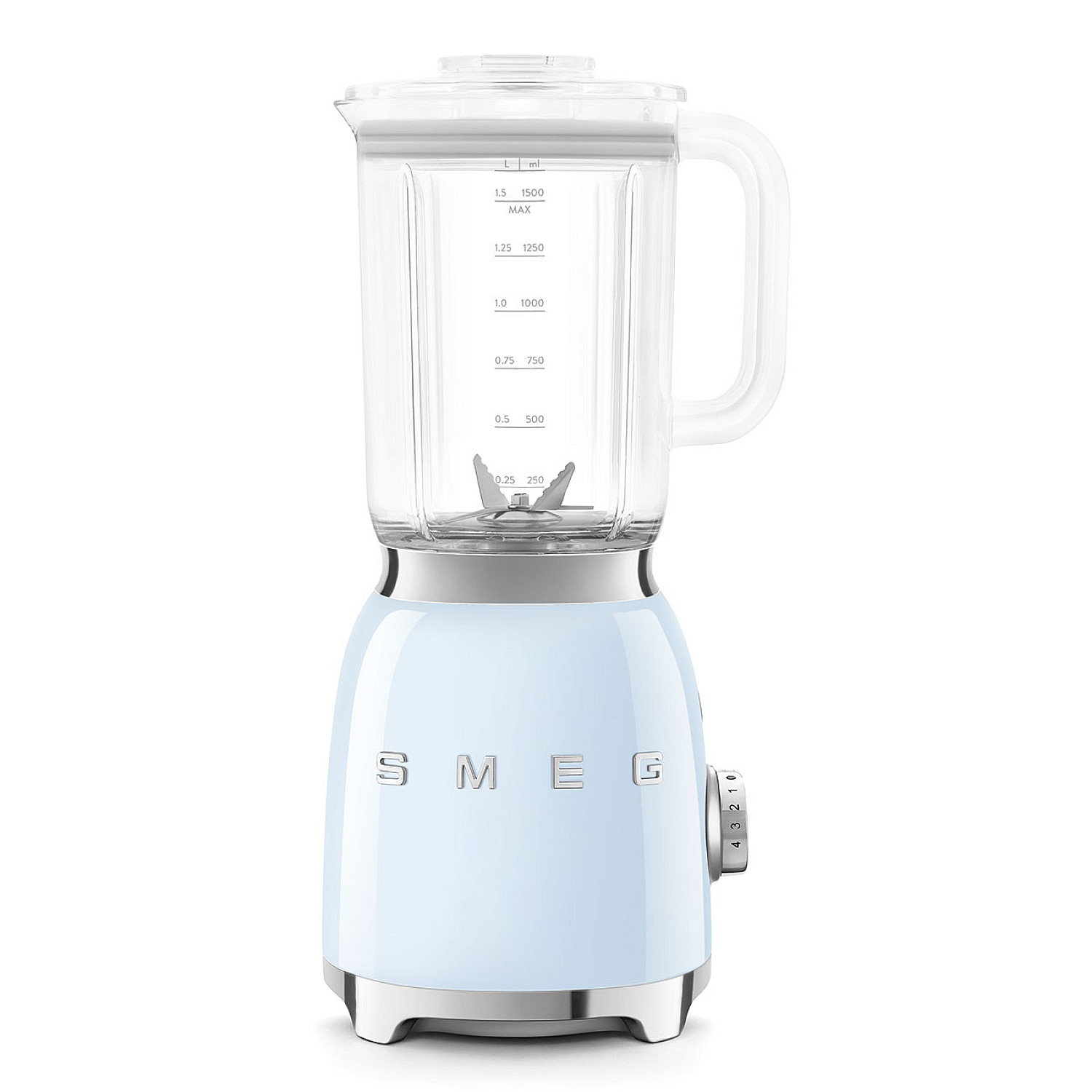 Smeg mixer blf03pbeu pastellbl&aring; retrodesign blender