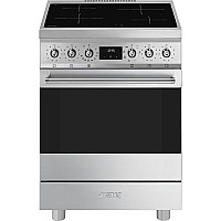 Smeg - C6IMXM2 Induktionsspis med Vred Rostfri Smeg - C6IMXM2 Induktionsspis med Vred Rostfri