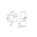 Smeg - C6IMXM2 Induktionsspis med Vred Rostfri