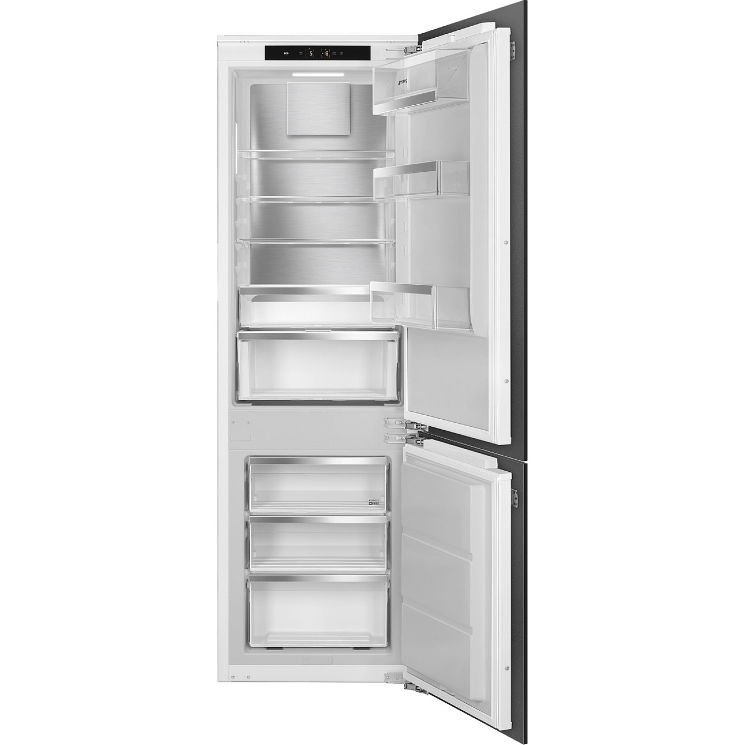 Smeg kyl över frys c9174dn2d1 - nofrost & lcd display