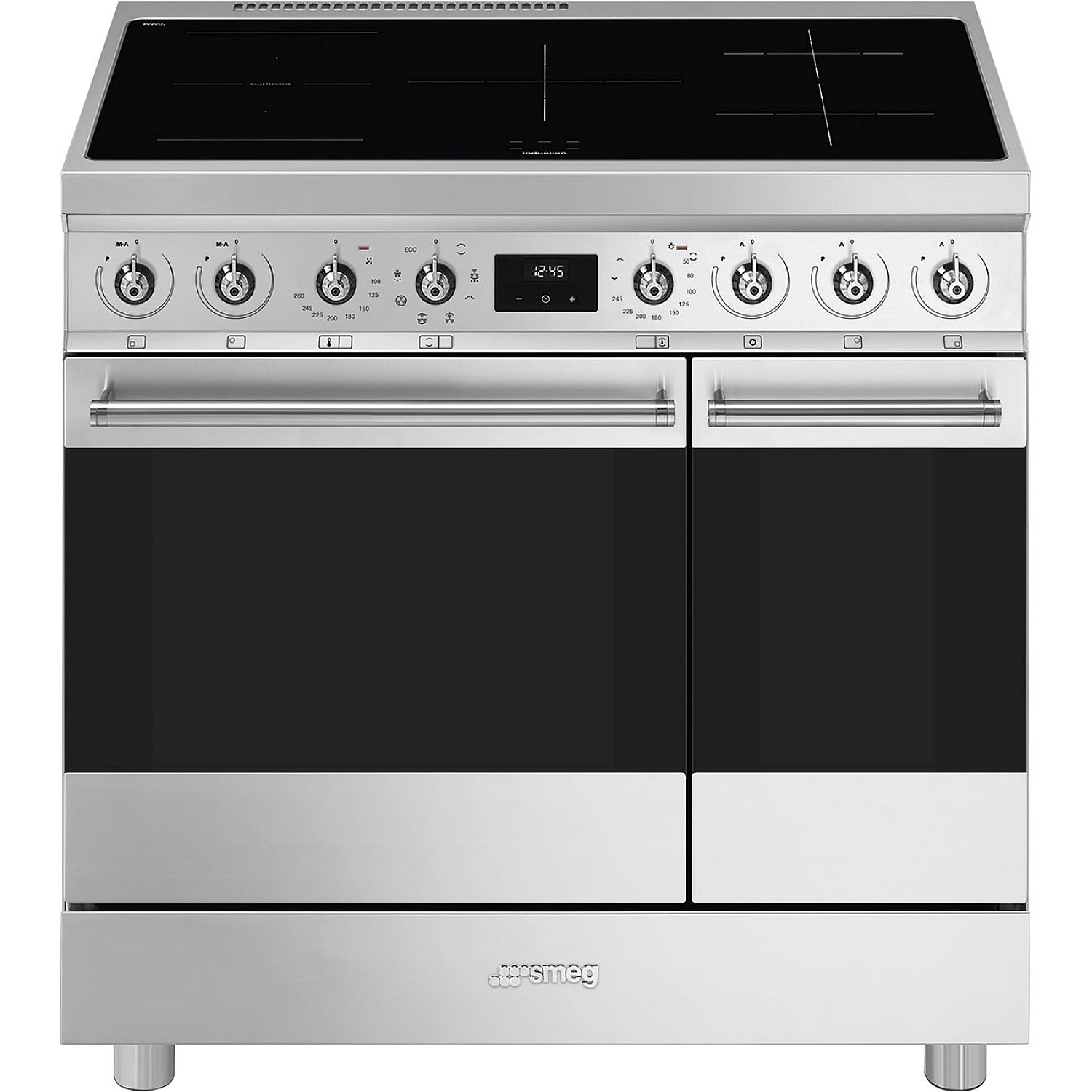 Smeg induktionsspis c92imx2 - 90cm, induktion, 5 års garanti