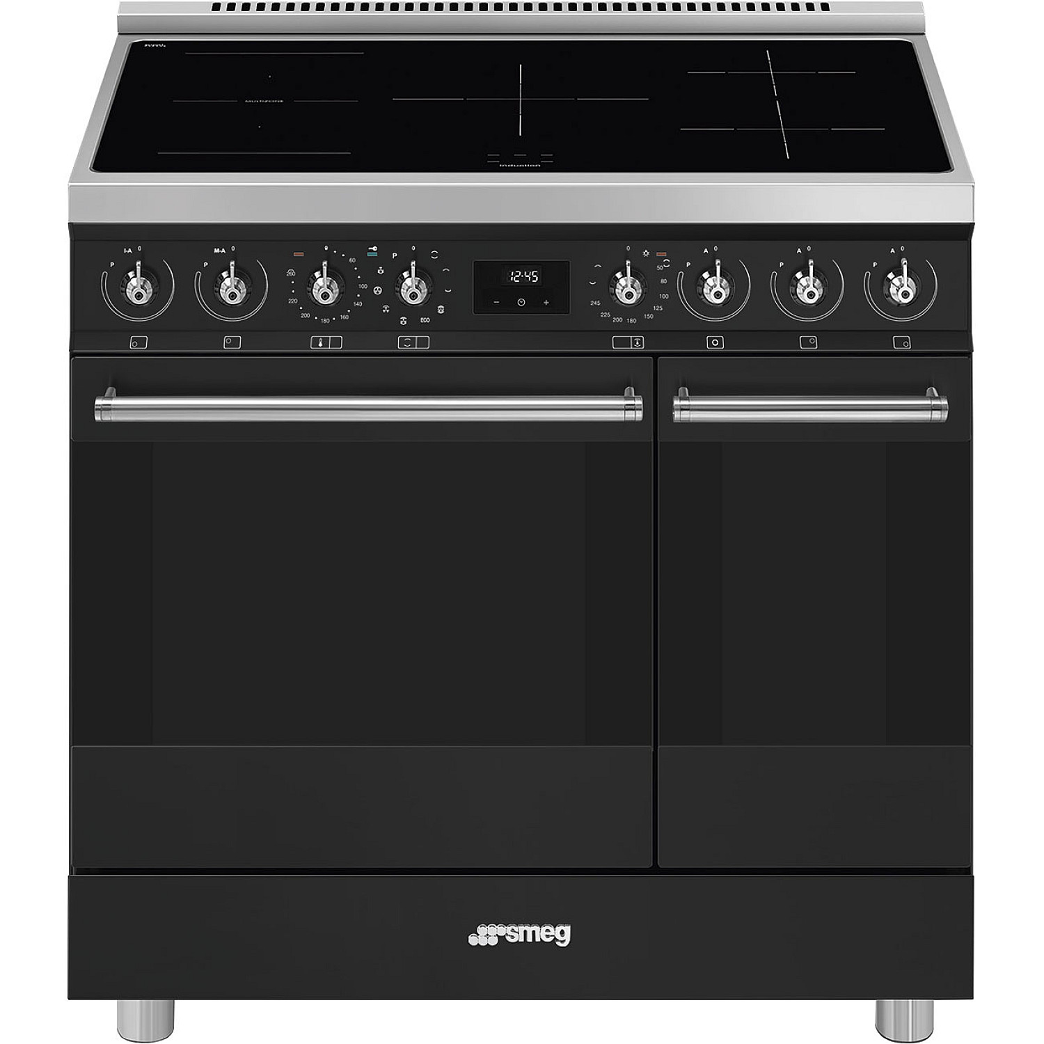 Smeg induktionsspis c92ipmb2 - mattsvart