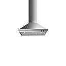 Smeg - 90cm bred induktionsspis med enkelugn,stänkskydd och fläkt