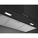 Smeg - Antracitfärgad 90cm induktionsspis med stänkskydd och köksfläkt