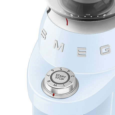 Smeg - CGF03PBEU - Kaffekvarn, Pastellblå