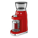 Smeg - CGF03RDEU - Kaffekvarn, Röd