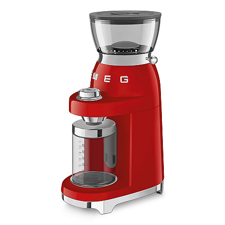 Smeg - CGF03RDEU - Kaffekvarn, Röd
