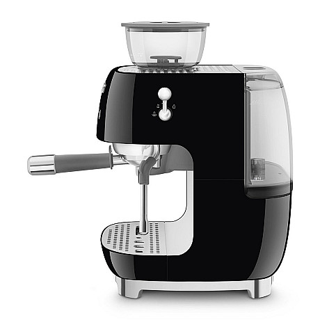 Smeg - Espresso & Citrus - Svart med 50's Style Smeg - Espresso & Citrus - Svart med 50's Style