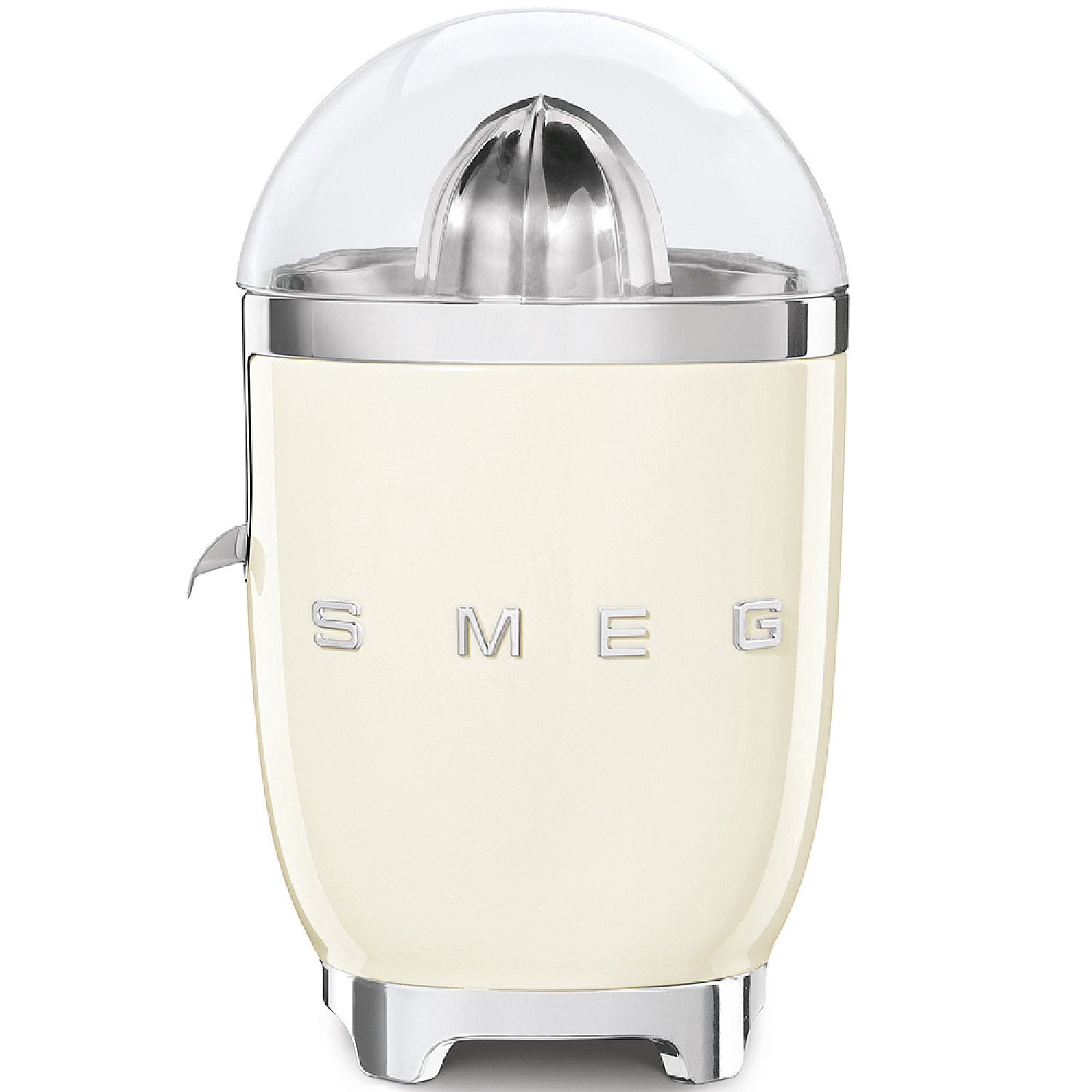 Smeg 50''s Style Citruspress CJF11CREU Creme, Gräddfärgad, Rostfritt stål, Rostfritt stål, Plast, 1 m, Plast, 70 W