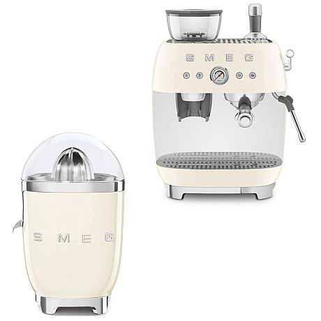 Smeg - Espresso & Citrus - Creme med 50's Style
