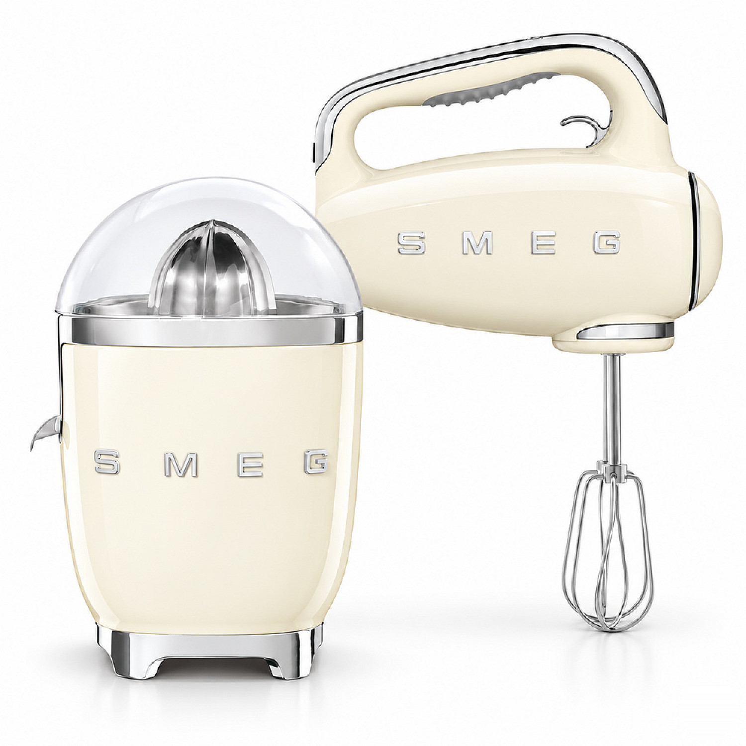 Smeg paket juice & mix - creme med 50's style