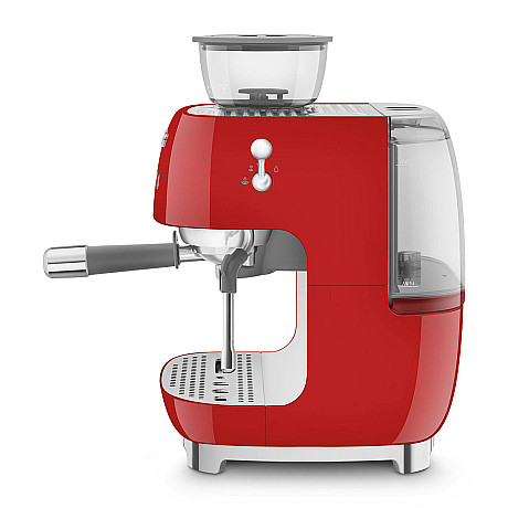 Smeg - Espresso & Citrus - Röd med 50's Style Smeg - Espresso & Citrus - Röd med 50's Style