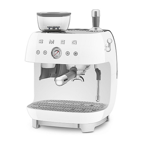 Smeg - Espresso & Citrus - Vit med 50's Style Smeg - Espresso & Citrus - Vit med 50's Style